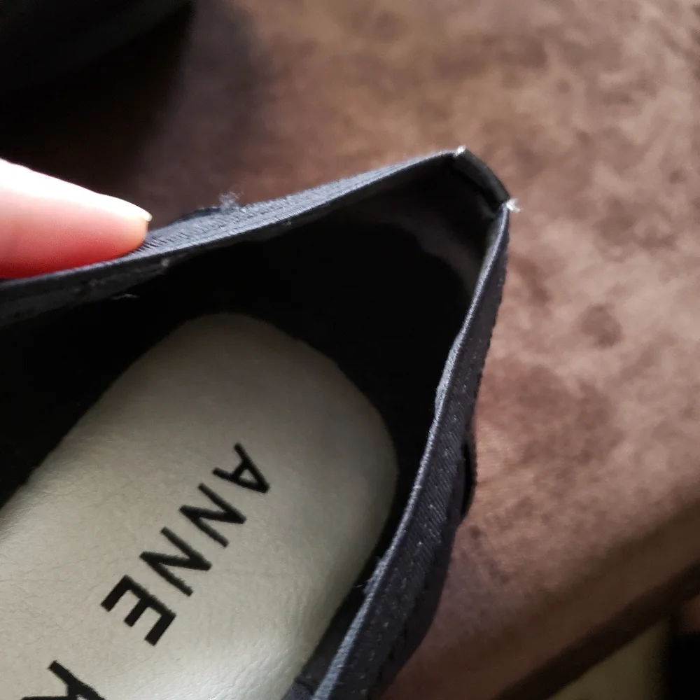 Anne Klein iflex Black Flats Womens Size 9 - Picture 10 of 11